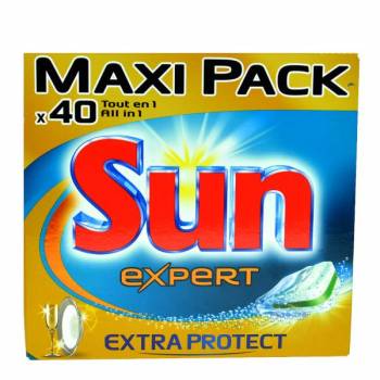 Sun Expert Extra Protect-tabl. do zmywarek 40szt.