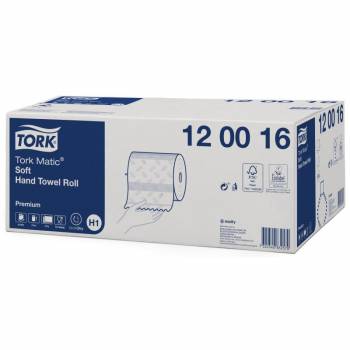 Tork Matic® H1 ręcznik ekstra miękki w roli 120 m-21807