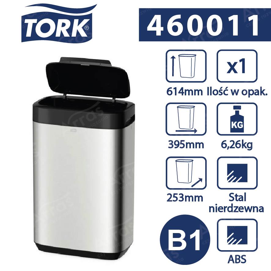 Tork B1 kosz na odpady 50L Inox