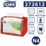 Tork Xpressnap® N4 dozownik serw.w składce Czerwo