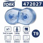 Tork SmartOne Mini T9 Dozownik papieru toaletowego podwójny Niebieski Elevation Line