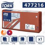 Tork teracotta serwetka lunchowa 33x33 200szt