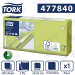 Tork limonkowa serwetka lunchowa 33x33 200 szt