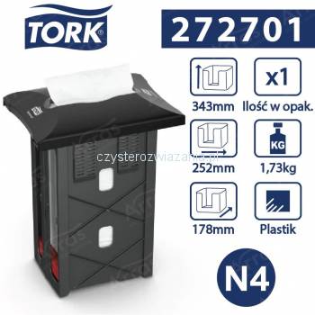 Tork Xpressnap® N4 dozownik do serwetek w składce