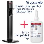 Tork S1 Stojak do dezynfekcji rąk Hygiene Solution Premium + dozownik + wkład