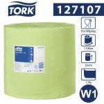 Tork W1 Czyściwo papierowe w roli 1190m/33cm 1-warstwowe Żółte Advanced