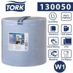 Tork W1 Czyściwo papierowe w roli 510m/36,9cm 2-warstwowe Niebieskie Premium