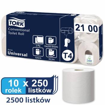 Tork T4 papier toalet. w rolce konw.34,5m 2w