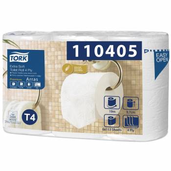Tork T4 papier toalet. w rolce konw.19,1 m 4w-24991