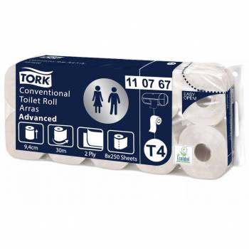 Tork T4 papier toalet. w rolce konw.30m 2w-24994
