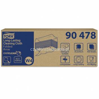 Tork czyściwo włókninowe 35,5x43cm 90szt Biały W4-24957
