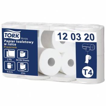 Tork T4 papier toalet. w rolce konw. 23 m 2w-25053