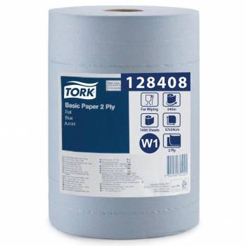Tork czyściwo papierowe 2w 340m 34cm Niebieski  W1-25080
