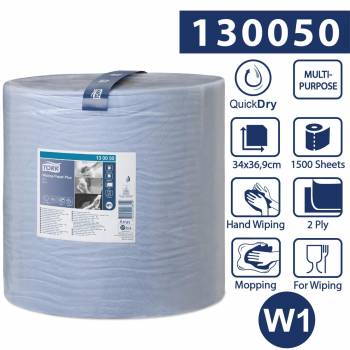 Tork czyściwo papierowe 2w 510m 36,9cm Blue W1-25107