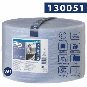 Tork czyściwo papierowe 2w 510m 23,5 cm Blue W1-25108