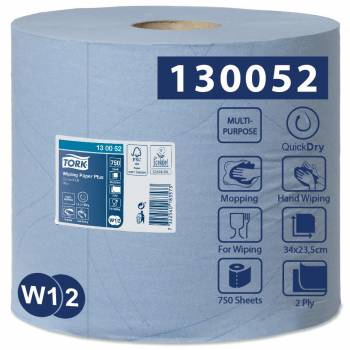 Tork czyściwo papierowe 2w 255m 23,5cm Blue W1/W2-25110
