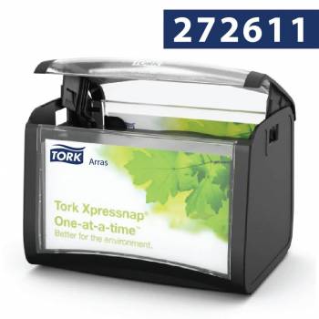 Tork Xpressnap® N4 dozownik serw. w składce Czarny-25229