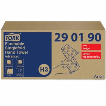 Tork Singlefold H3 ręcznik łatworozpuszczalny ZZ;-25272