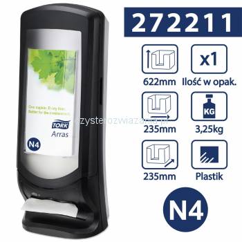 Tork Xpressnap® N4 dozownik serw. w składce pion.-25216