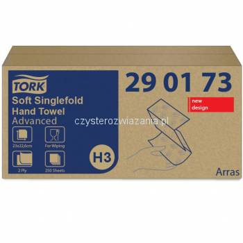 Tork Singlefold H3 ręcznik extra miękki składce ZZ-25266