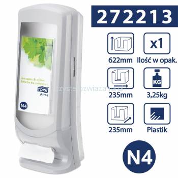 Tork Xpressnap® N4 dozownik serw. w składce pion-25220