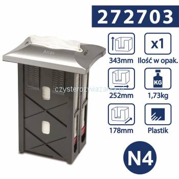 Tork Xpressnap® N4 dozownik do serwetek w składce-25238