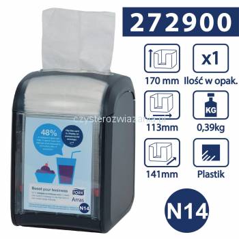 Tork Xpressnap Fit N14 dozownik do serwetek-25242