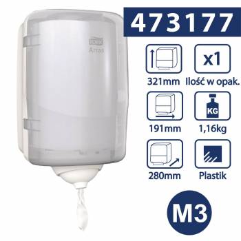 Tork Reflex™ Mini M3 doz. ręczników Biały-25365