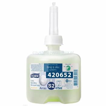 Tork S2 mydło w płynie luksu do wł. i ciała zielo-25302