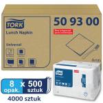 Tork biała serwetka lunchowa, składane w 1/4