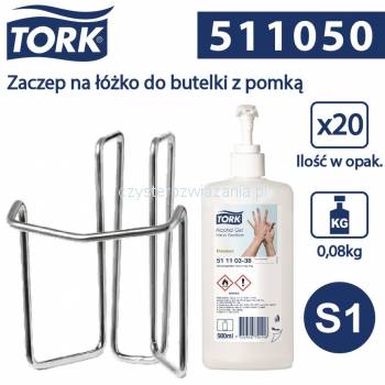 Tork S1 zaczep na łóżko do butelki z pomką