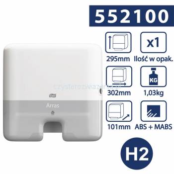 Tork Xpress® H2 dozownik ręczników Biały MINI-25568