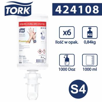 Tork S4 Żel do dezynfekcji rąk (wkład) Premium 1000ml