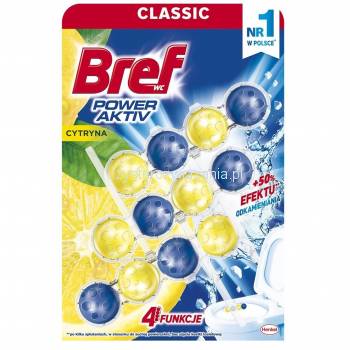 Bref kulki Power Active Lemon 3x50g