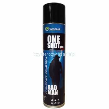 One Shot Odświeżacz BAD MAN Premium 600ml