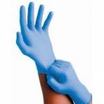Rękawice nitrylowe bezpudrowe, BLUE "M" (100 szt)